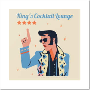 rock and roll cocktails Posters and Art